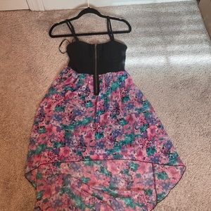 Material girl floral dress